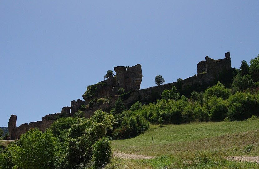 Château de Peyrelade, Aveyron Département, France